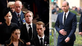 Royals in Tears 🔴Prince William led the royal family in attending the funeral of Thomas Kingston [upl. by Felizio546]