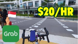 Earning 20hr on a Road Bike An Evening Delivering GrabFood in Singapore [upl. by Hares658]