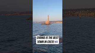 Should you visit Chania 🇬🇷 Answer YES crete greece creta [upl. by Ahseekal431]