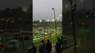 Allcomers hard hit Hednesford Hills Raceway 0311 bangerracingcrashes destructionderby carnage 💥 [upl. by Aivul]