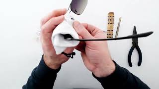 HOW TO INSTALL RAY BAN TYPE CLIPON NOSE PADS FROM THE SUNGLASS FIX [upl. by Ira286]