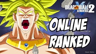 Dragon ball xenoverse 2 Broly Online ranked matches  PRE PATCH [upl. by Aisa]