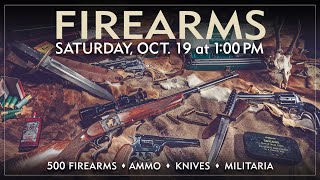 FIREARMS AUCTION  LIVE AUCTION  VOGT THE TEXAS AUCTION  SAN ANTONIO TEXAS [upl. by Garnet990]