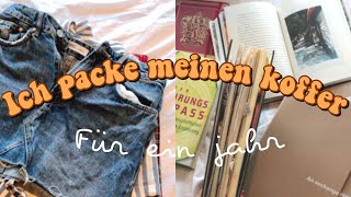 ♥︎KOFFER PACKEN FÜR 1 JAHR USA♥︎  Kikiexchange [upl. by Kcirdneh]