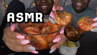 ASMR TIGER SHRIMP AND CORN SEAFOOD MUKBANG EATING SHOW [upl. by Krawczyk]