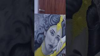 Chitrakar 🎨 Song Dastan Hai Ye  youtubeshorts ytshorts trending drawing art love [upl. by Soalokin]