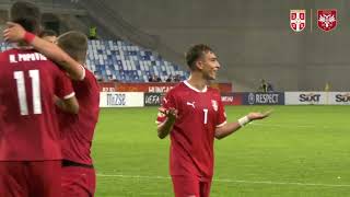 U17 EURO  Srbija  Italija 20  Iz drugog ugla Budimpešta 21 05 2023 [upl. by Comyns331]