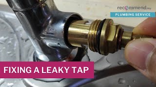 How to fix a leaking kitchen tap [upl. by Nelli]