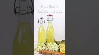 Easy Elderflower Cordial Recipe shorts elderflower cordial [upl. by Naresh]