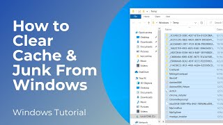 How to Clear Cache and Junk From Windows 10 and Windows 11 Free and Easy [upl. by Petra448]