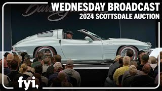 2024 SCOTTSDALE WEDNESDAY BROADCAST  Wednesday January 24  BARRETTJACKSON 2024 AUCTION [upl. by Ycniuqal]