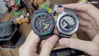 GShock quotCASIOAKquot Comparatif  GA2100 VS GM2100 Laquelle acheter [upl. by Iilek]