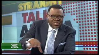 Namibian President Hage Geingob on Straight Talk Africa [upl. by Yaron]