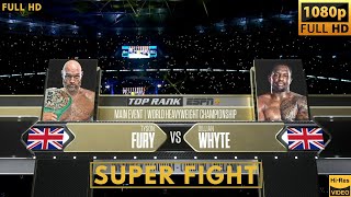 TYSON FURY UK vs DILLIAN WHYTE UK SUPER FIGHT [upl. by Jandy]