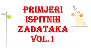 Primjeri ispitnih zadataka  Kinematika i dinamika  Vol1  Enginist Show Ep 50 [upl. by Phira99]