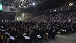 University of North Dakota Spring Commencement 2015 with Student Interviews [upl. by Adnaluy]