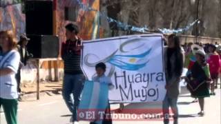 HUMAHUACA Desfile del 9 de Julio 2012 PARTE II [upl. by Yadnil596]