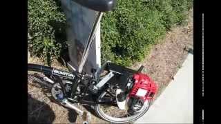 Gas Powered Brompton [upl. by Reg698]