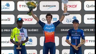 Grand Prix de Québec 2024  Highlights Michael Matthews sa 3e fois le Grand Prix Cycliste de Québec [upl. by Shurlock]