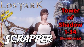 Lost Ark SCRAPPER quotShock Trainingquot  Tower of Shadow 134 with PvE amp RAID builds [upl. by Gulick]