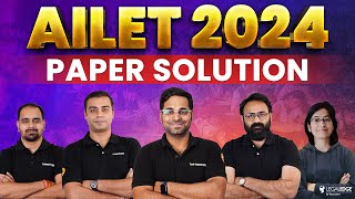 AILET 2024 Paper Analysis Detailed Solution  AILET Exam Questions [upl. by Alicirp114]