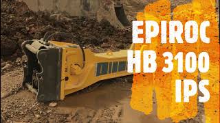 Epiroc HB 3100IPS Hydraulic Breaker [upl. by Loralyn]