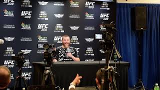 UFC 309 Jim Miller Goes Off About the Death of Peanut the Squirrel [upl. by Levenson503]