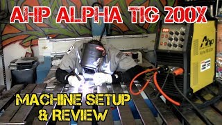 TFS AHP AlphaTIG 200x Setup and Review [upl. by Violetta]