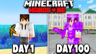 I Survived 100 DAYS in Minecraft Hardcore Heres What Happened [upl. by Elliott]