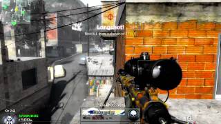 BlackBerry  Mw2 Quick scope montage  Intervention [upl. by Esyahc]