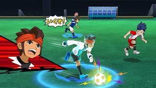 Inazuma Eleven Go Strikers 2013 Inazuma Legend Japan Vs New Inazuma Japan Wii DolphinGameplay [upl. by Ettenwad988]