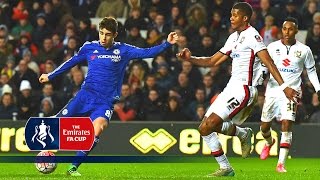 MK Dons 15 Chelsea  Emirates FA Cup 201516 R4  Goals amp Highlights [upl. by Anavi]