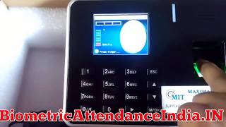 How To Register Add New User In Biometric Time Attendance Machine essl k21 [upl. by Tigges258]