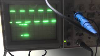 Tektronix 2235 oscilloscope problem  Issues after capacitor repair 6 [upl. by Aramenta128]