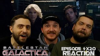 Battlestar Galactica 4x20 Daybreak Pt 2 Reaction [upl. by Flodnar]