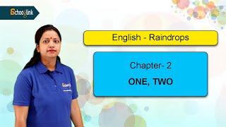 English Raindrops Chapter  2 One Two  for Class 1st Topic 2 [upl. by Hunsinger316]