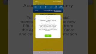 EBL SKYBANKING Application Log in Problem Solve  Registration Tutorial  How to get User ID [upl. by Norvil]