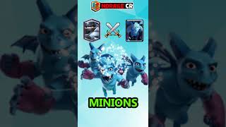 Best MEGA KNIGHT AttackDefense COMBO Cards Shorts clashroyale supercell gaming megaknight [upl. by Patrizio408]