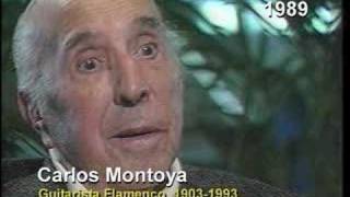 Carlos Montoya 1989 interview [upl. by Ennayoj]