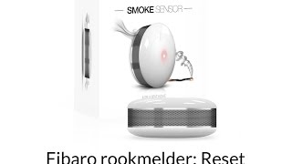 Fibaro Rookmelder  Reset [upl. by Sualkcin551]