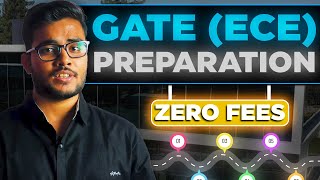 Prepare GATE ECE for FREE  2832 Hours Self study program  GATE Under 100 Rank strategy [upl. by Maia]