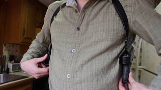 Galco Miami Classic Shoulder Holster Review [upl. by Eldoree]