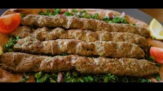 Lebanese Kafta  Kefta Recipe  Ground Beef Skewers [upl. by Trawets687]