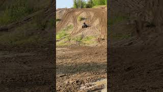 Polaris sportsman 1000s my girl friend have fun climbing the sand hill hmf exhaust dynojet pv4 [upl. by Savage964]