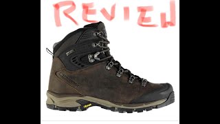 Review of the Karrimor Cheetah Leather Walking Boots [upl. by Drue]