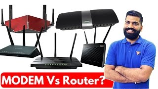 MODEM Vs Router The BIG Difference [upl. by Rol]