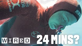 Why Holding Your Breath For 24 Minutes Is Almost Impossible  WIRED [upl. by Notgnihsaw]