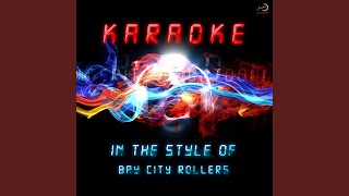 Bye Bye Baby Baby Goodbye Karaoke Version [upl. by Alleoj]