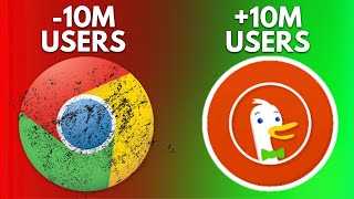 Why Is Everyone Switching To DuckDuckGo From Google Chrome [upl. by Patrizius86]