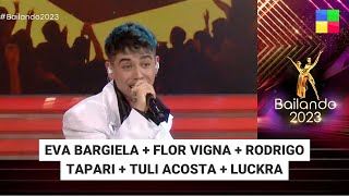 Flor Vigna  Rodrigo Tapari  Tuli Acosta  Luck Ra Bailando2023  Programa completo 71123 [upl. by Northway]